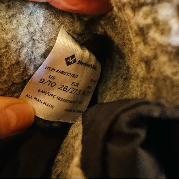 ๐ฉท MEMBERS MARK GIRLS 9/10 EASY CINCH SNOW WINTER SHERPA STYLE BOOTS EXCELLENT - Picture 4 of 10